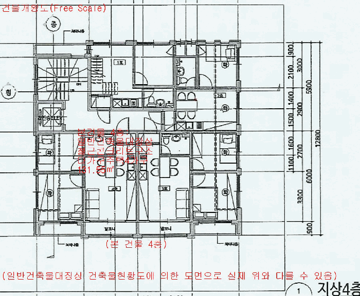 건 물 개 황 도(Free Scale)