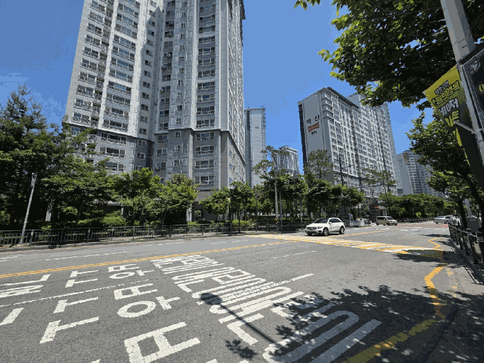 벽산블루밍메가씨티 주위환경 (정문쪽)