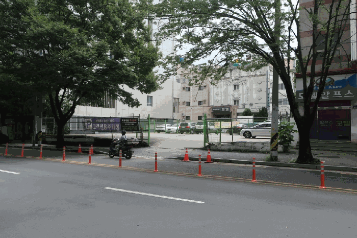 본건 전경(남서측에서 촬영)