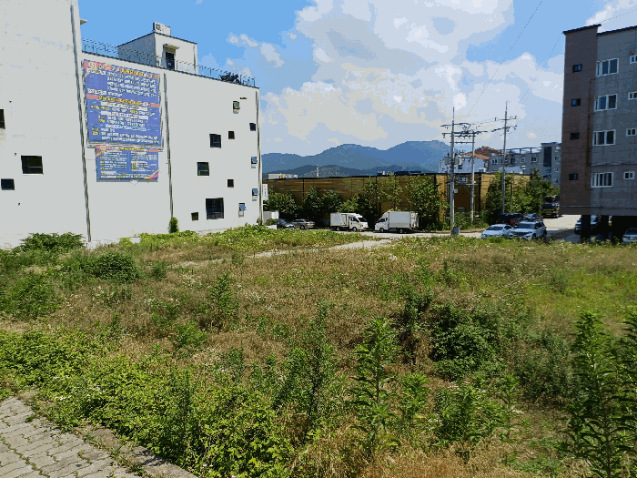 [본건전경(북측)]