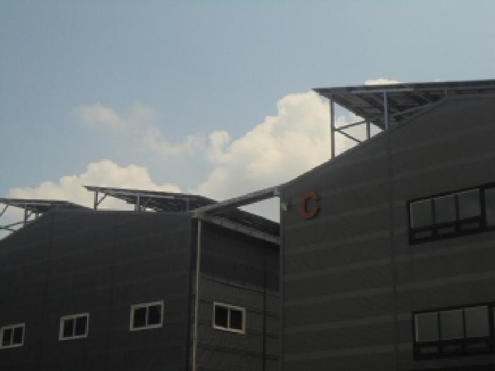 목적물 3번, 4번 옥상에 태양광시설