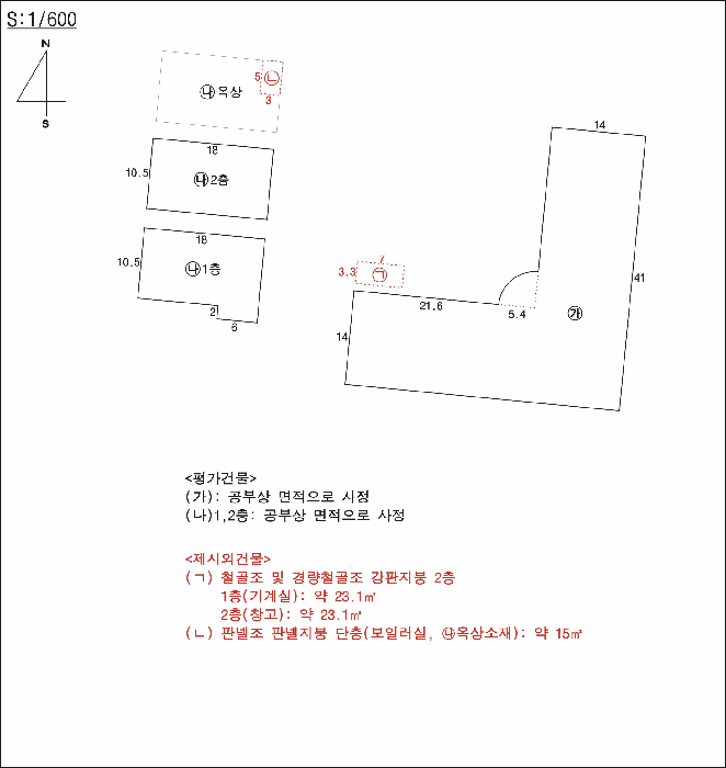 건  물  개  황  도