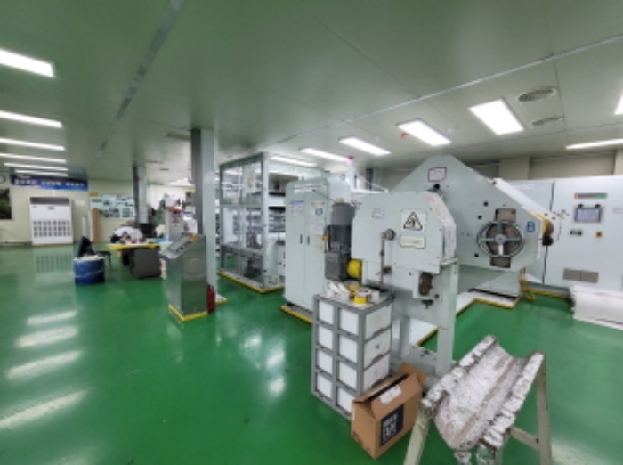 본건 기호4. 공장 전경. 공장 및 광업재단 저당법 제6조 목록 상의 기계