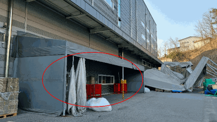 전경(후면 및 제시외건물 ㄷ)