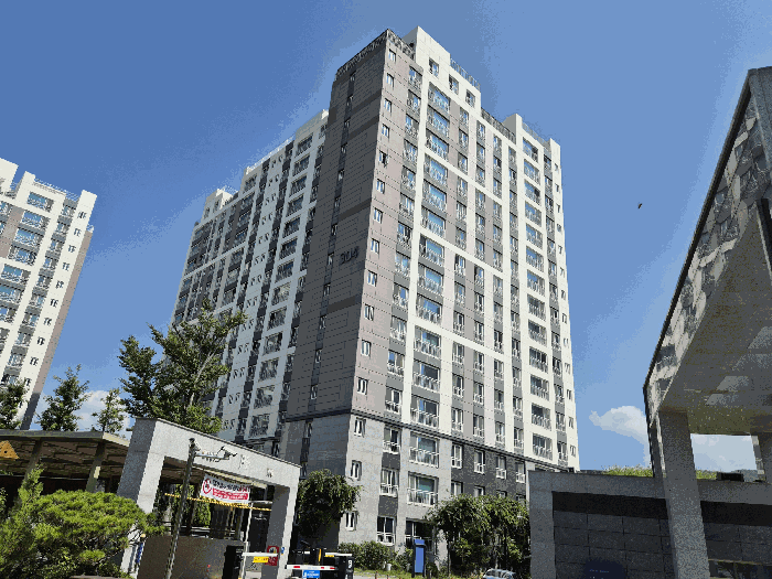 304동 전경 - 남측에서 촬영