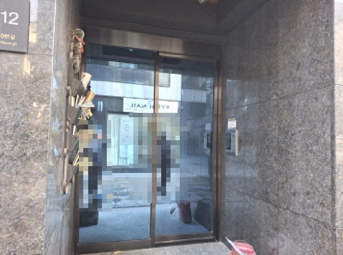 공동 출입구 모습