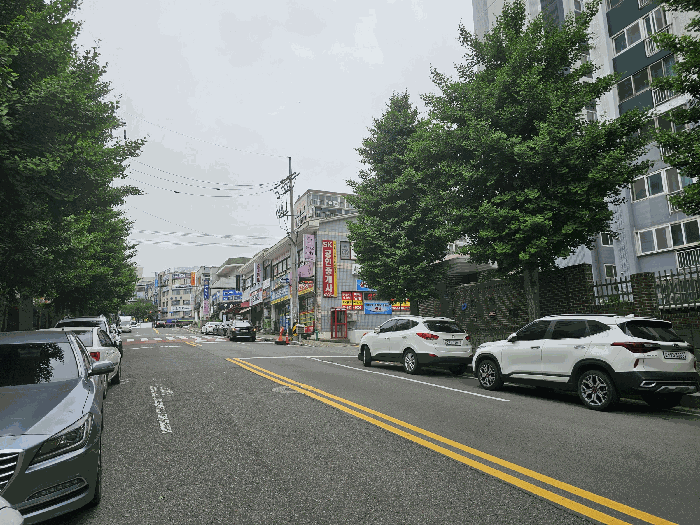 서측도로주변