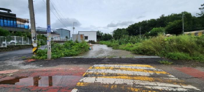 본건 부동산 진입로 전경