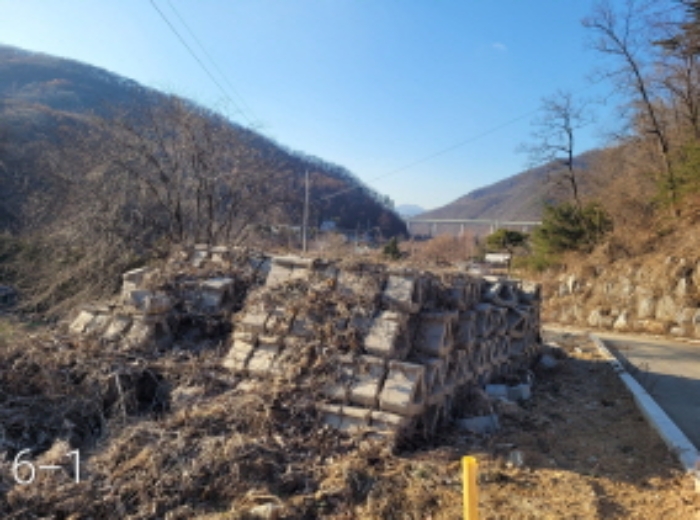 목록6. 제시외 공사자재