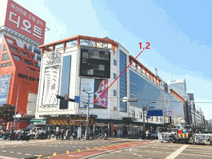 상가 외부 전경