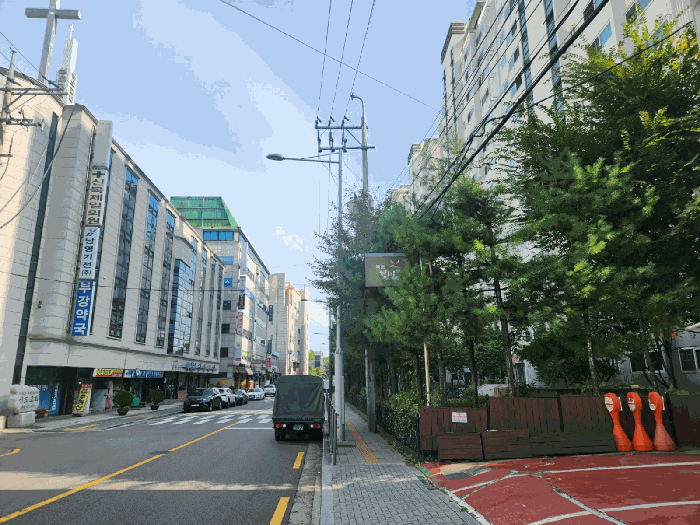 본건 주위환경(북서측 도로)