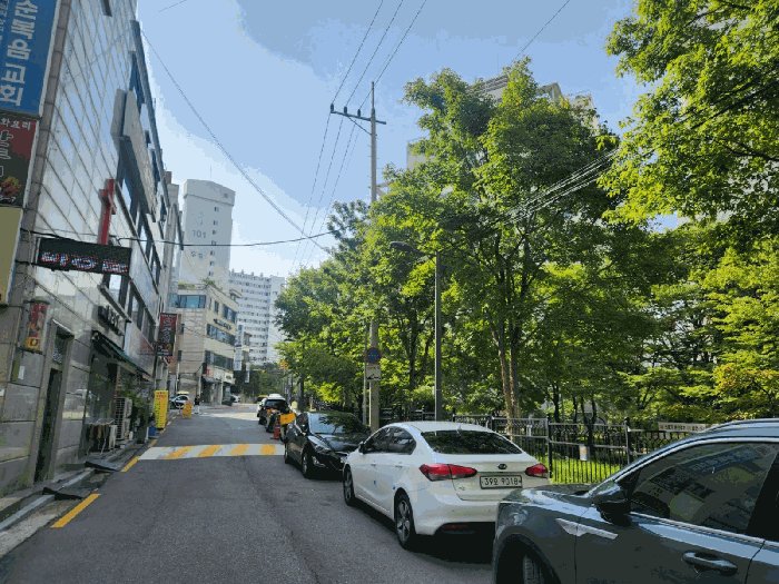 본건 주위환경(동측 도로)