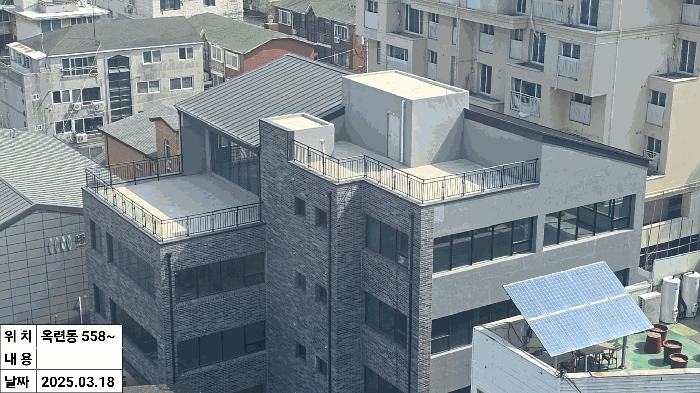 본건 건물 옥상 전경