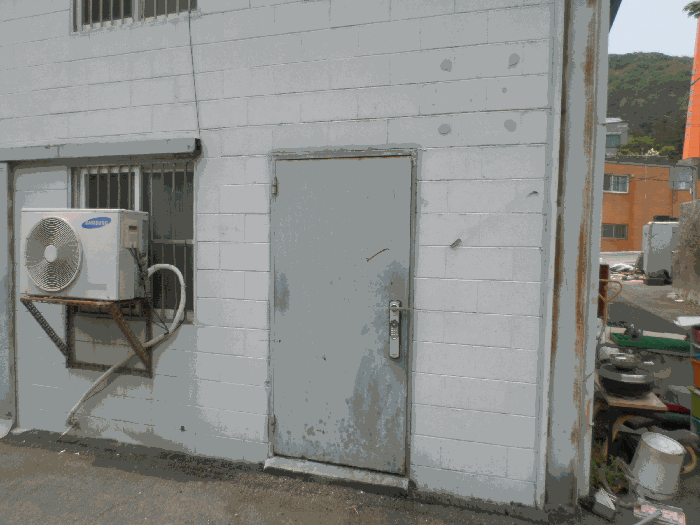 기호바 사무실 출입구