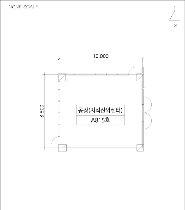 에이815호 평면도