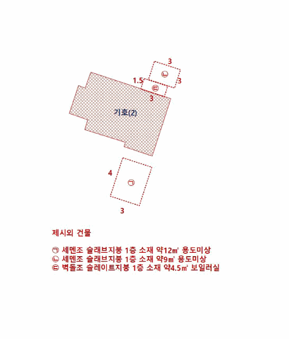 건 물 개 황 도