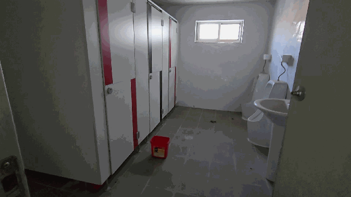 기호 5 건물 면적 36㎡ 화장실, 샤워실 내부