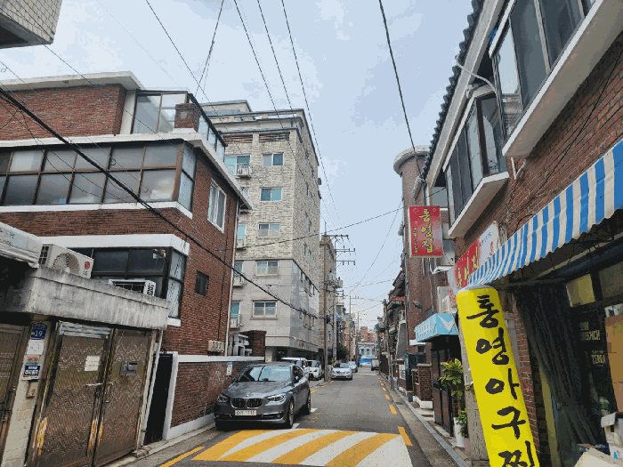 대상물건 주변 전경