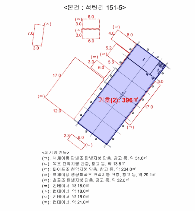 건 물 개 황 도