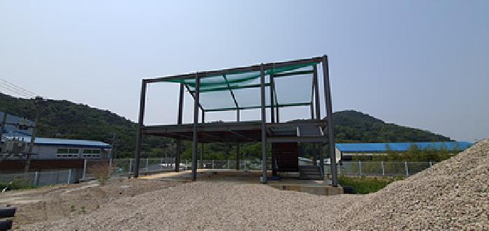 제시외-철골조 구조물 전경