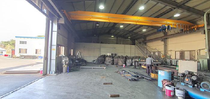 제시 건물 (가)2층공장 내부