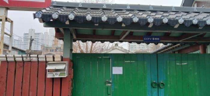 116-8 라동 출입문(안내문부착)