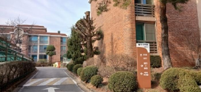 910동 진입로