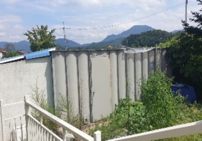 목적물 2번에 이동식 컨테이너