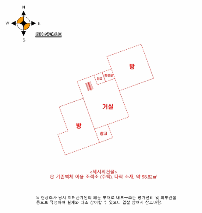 건 물 개 황 도