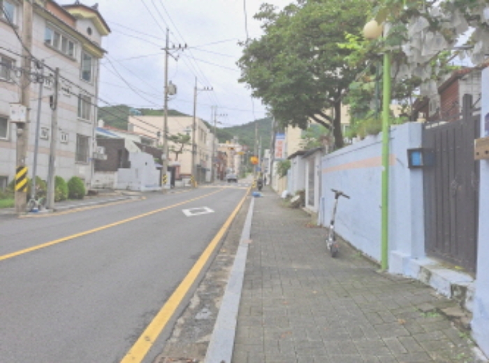 주변도로 모습2