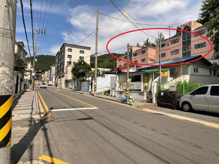 북서측 전경