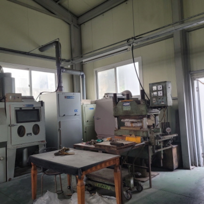 별지 공장 및 광업재산저당법제6조목록 기계, 기구 전경