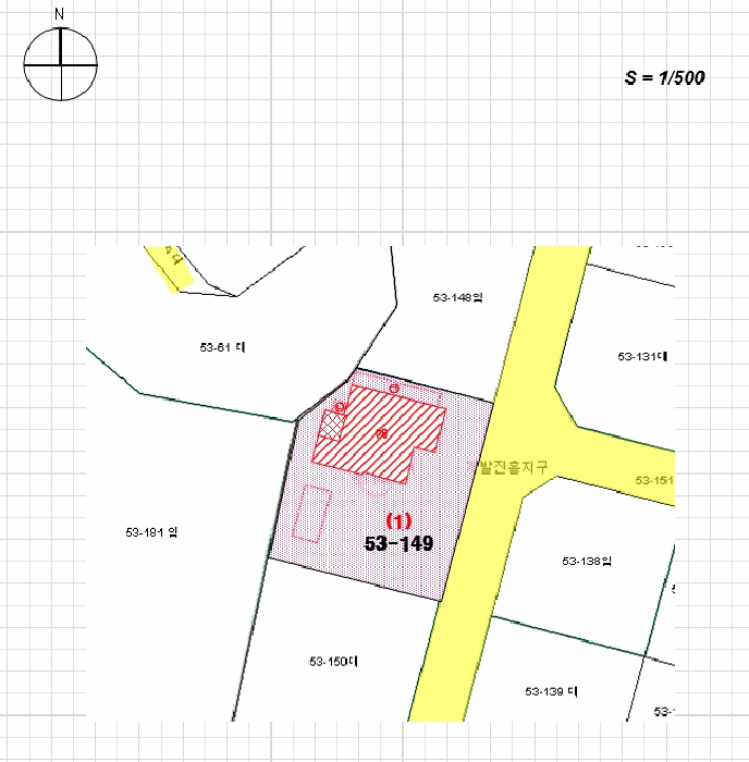 지적도 사진
