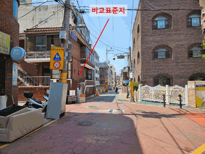 [비교표준지 전경]