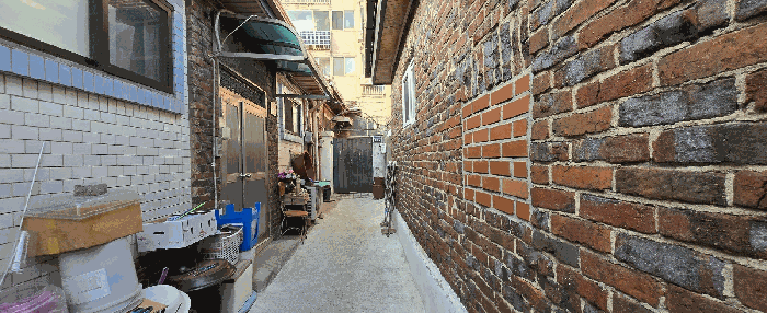 본건 주변 골목 주택 전경