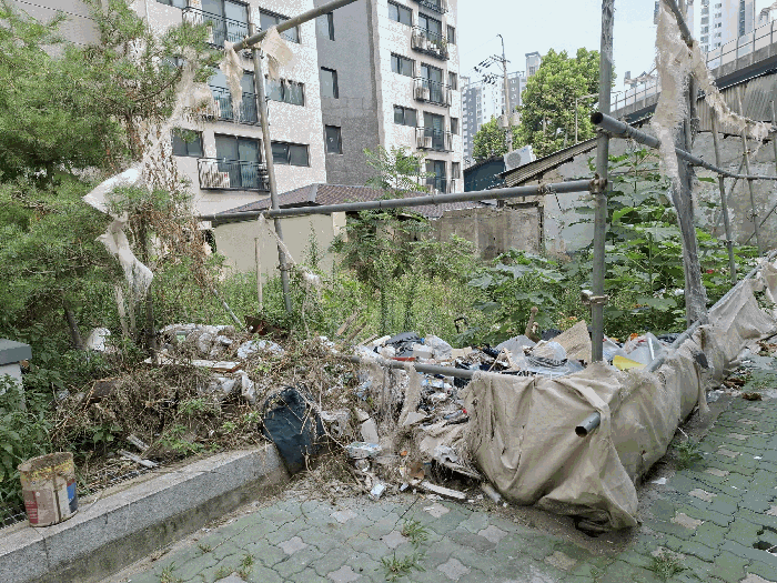 본건 남측 촬영