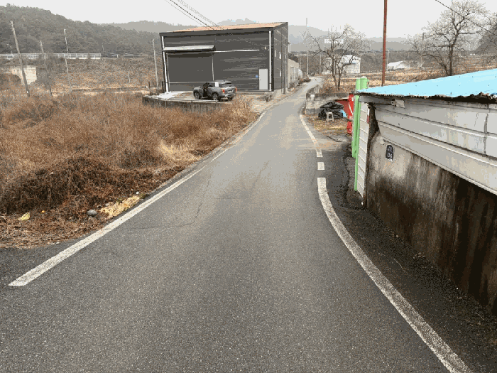 현황 도로 부분