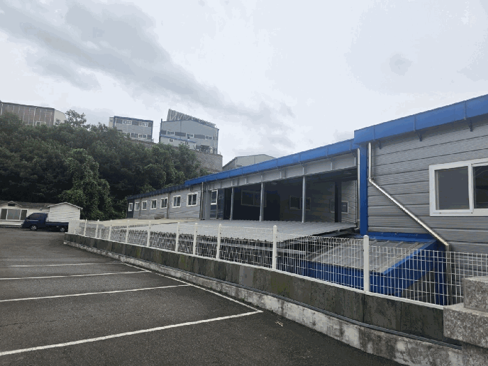본건 토지 전경(본건 토지 북서측 인근에서 촬영)