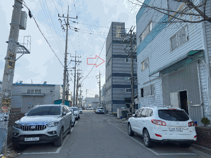 주위 환경 (북측에서 촬영)