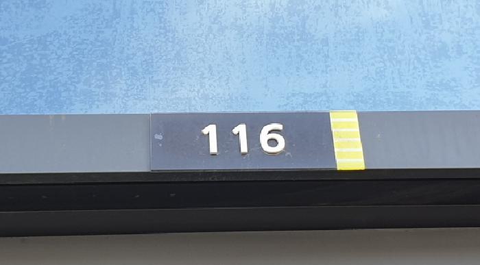116호 표시
