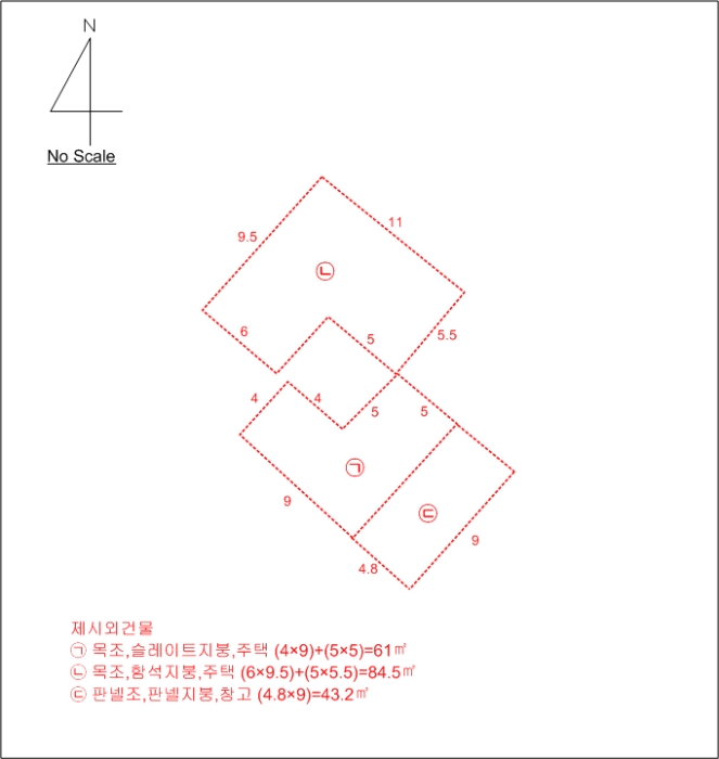 건 물 개 황 도