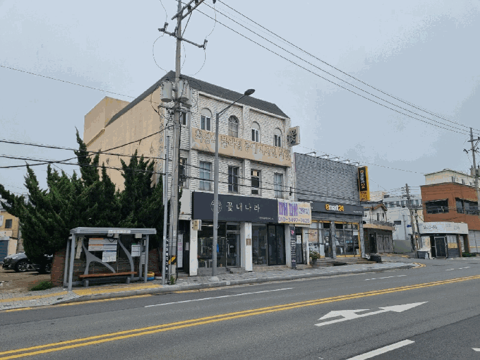본건전경(남동측인근)