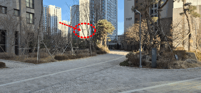 단지 내부