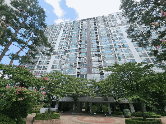 다정한만을 2119동 전경