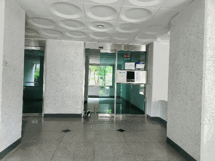 2119동 1층 공동출입문 전경