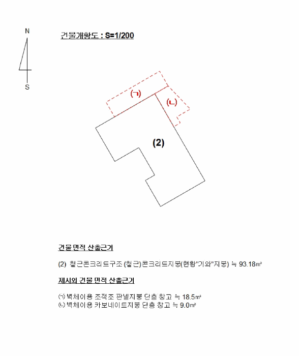 건 물 개 황 도