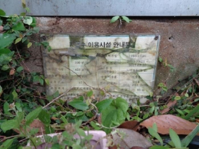 소재지 1.(안성리 1912-5) 지하수 관정 사진