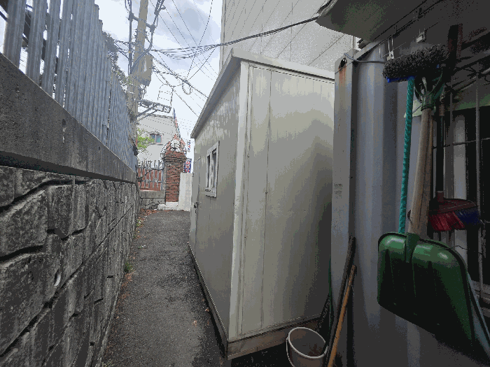 제시외건물 및 부합물 기호:㉡ 전경
