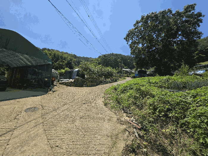 본건 부근 전경, 남서측 인근에서 촬영