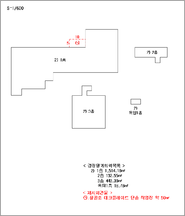 건 물 개 황 도
